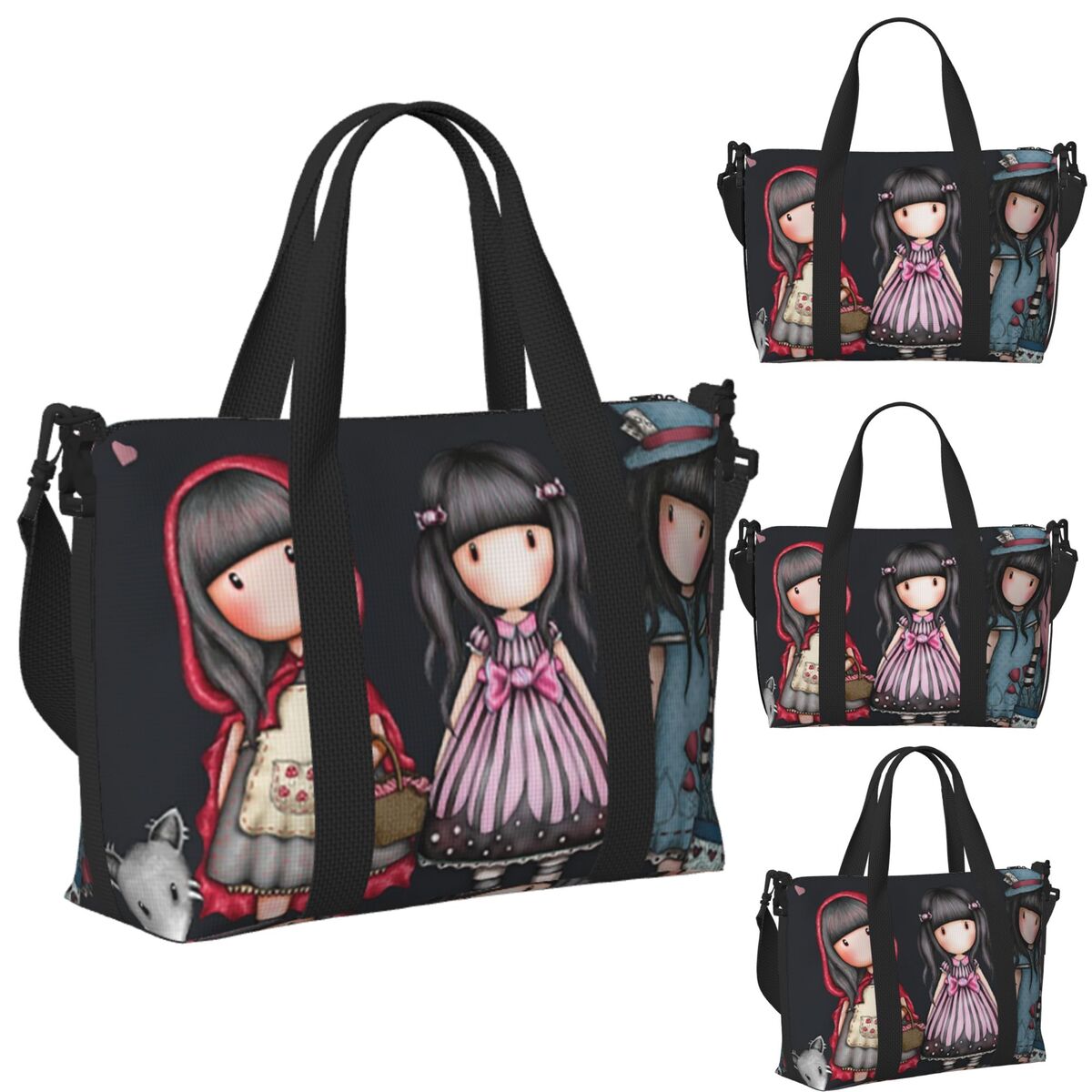 Luxury Yoga Bags - Borsa da viaggio personalizzata Santoro Gorjuss