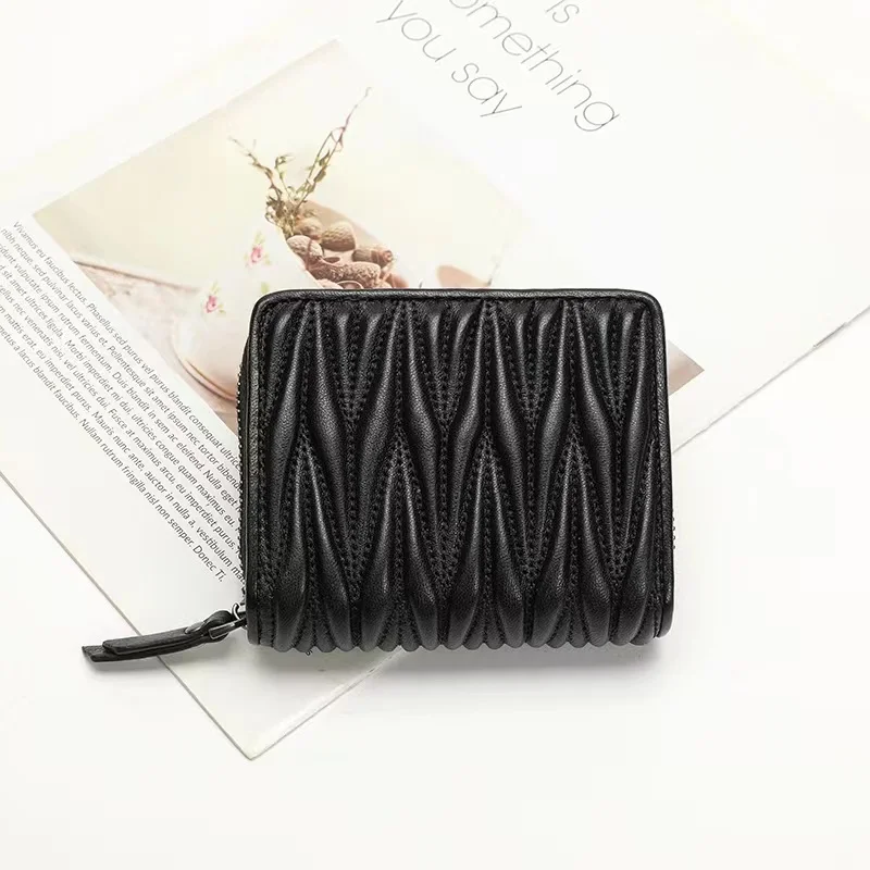 Luxury Quilted Bags - Portafoglio corto da donna con design