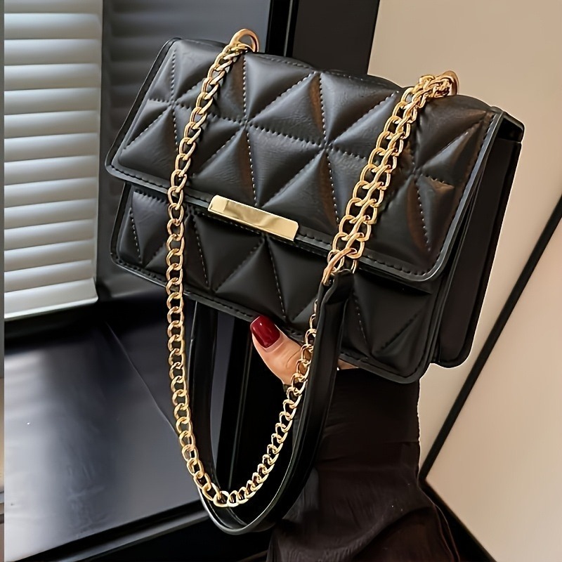 Luxury Quilted Bags - Borsa a tracolla da donna con
