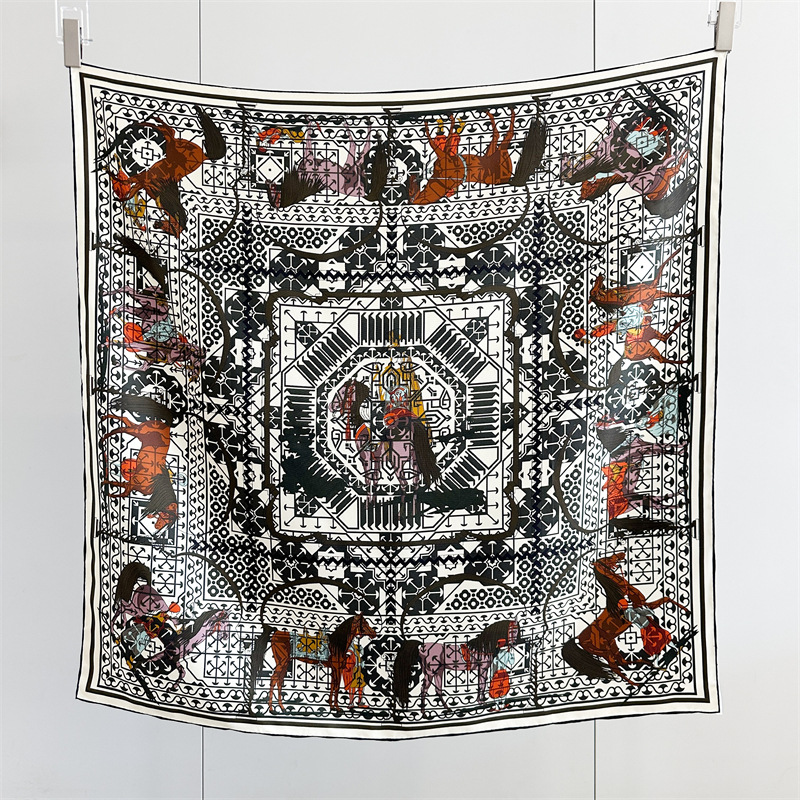Luxury Bags And Accessories - Foulard in Seta di Lusso 14mm,