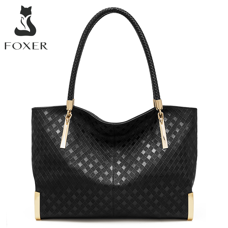 Luxury Quilted Bags - Borsa da donna FOXER in vera