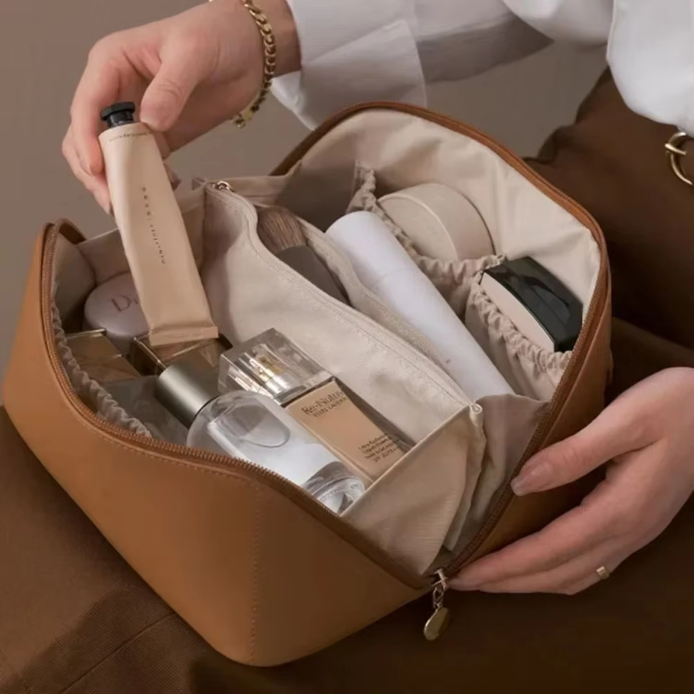 Luxury Ziploc Bags - Organizer per Trucchi, Borsa da Toilette