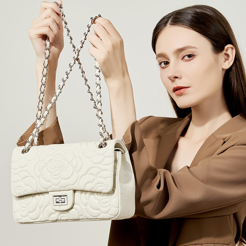 Luxury Quilted Bags - Borsa a tracolla in pelle di