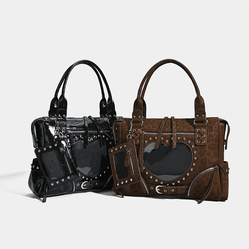 Borsa Ita punk con stampa leop - Bucket Bag Suede recensione e prezzo