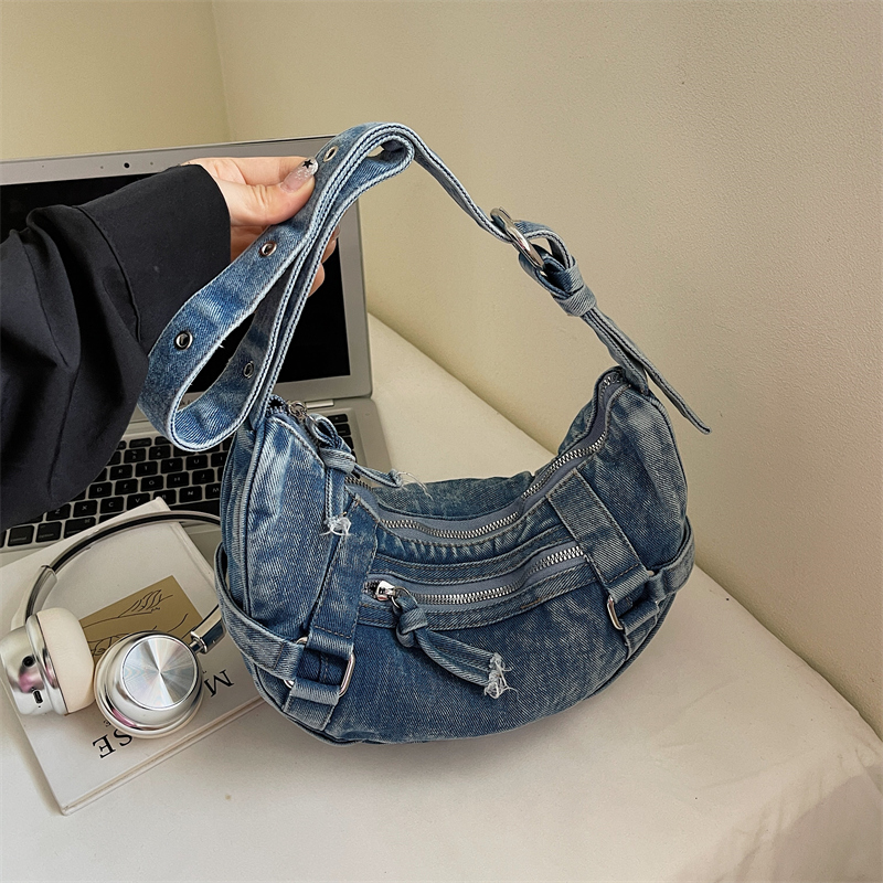 Borsa a tracolla in denim da d - Luxury Bags Denim recensione e prezzo