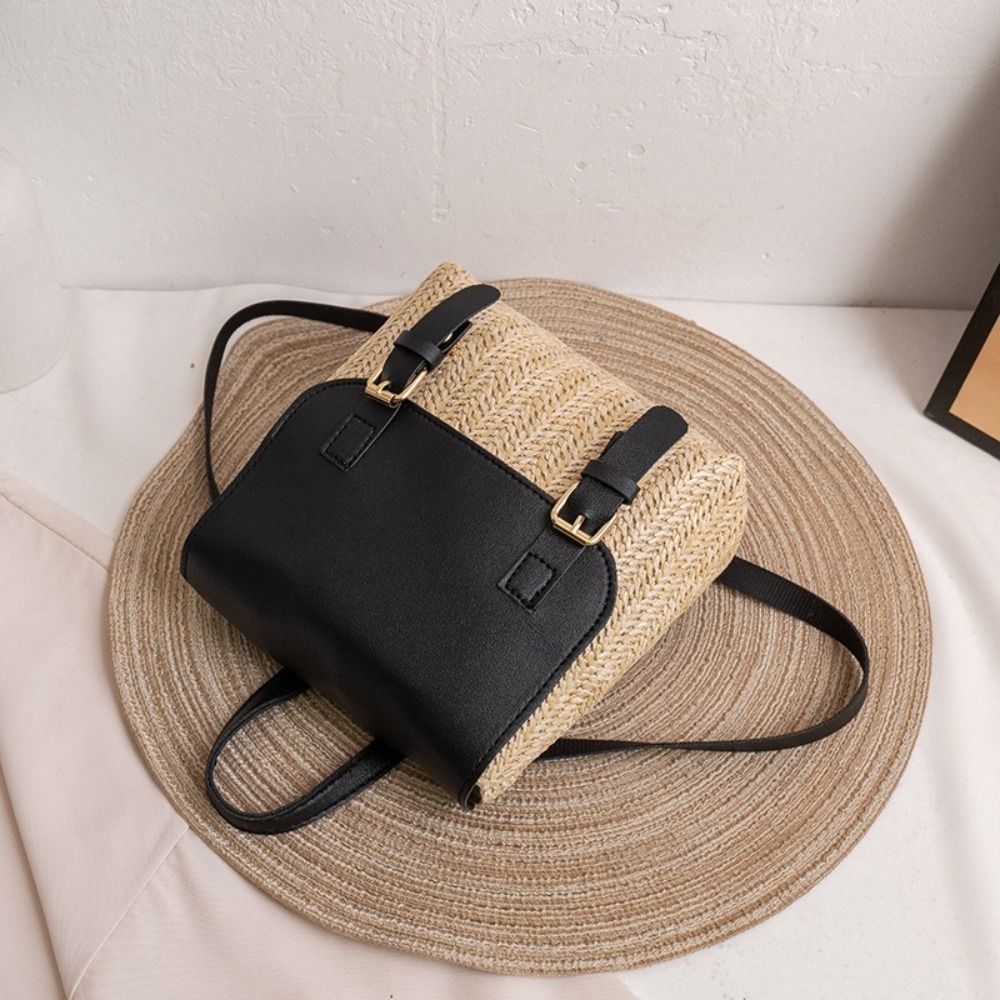 Zaino in Pelle PU e Paglia di  - Luxury Bags Vintage recensione e prezzo