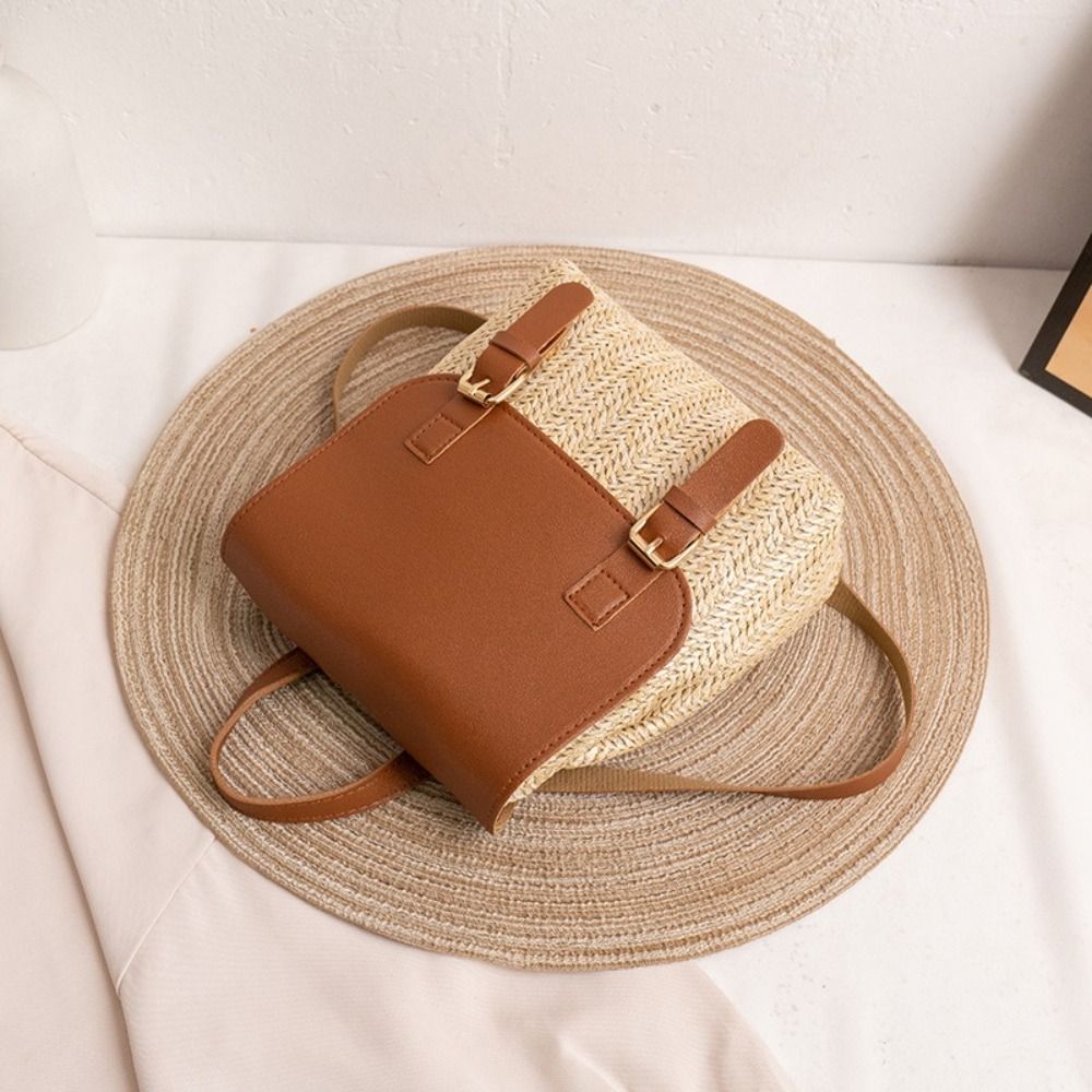 Zaino in Pelle PU e Paglia di  - Luxury Bags Vintage recensione e prezzo
