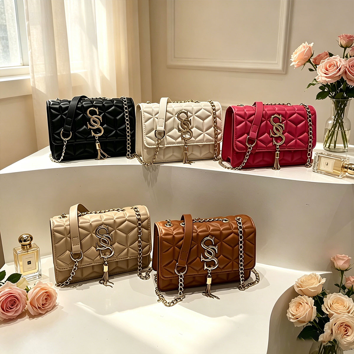 Borsa a Tracolla Piccola Trapu - Luxury Quilted Bags recensione e prezzo