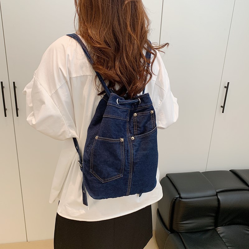 Zaini in denim da donna, zaino - Luxury Bags Denim recensione e prezzo