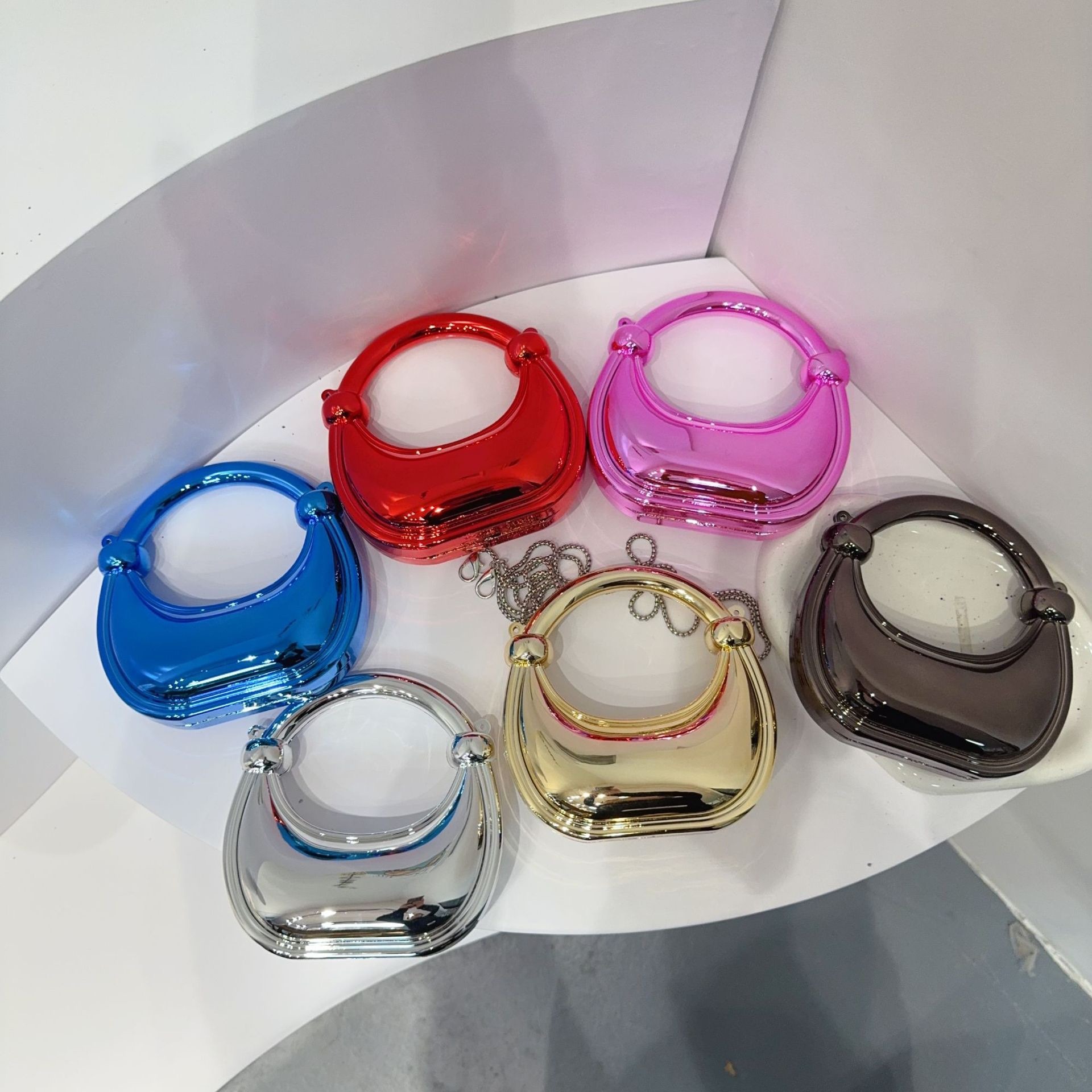 Mini borsa da sera dorata Bors - Luxury Bags And Accessories recensione e prezzo