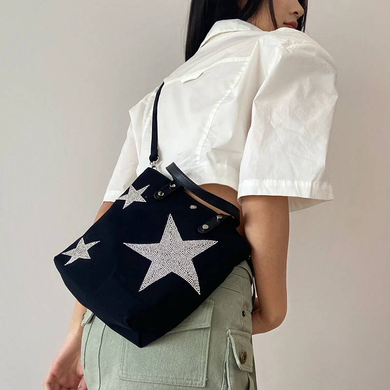 Fashion Denim Women Handbags L - Luxury Bags Denim recensione e prezzo