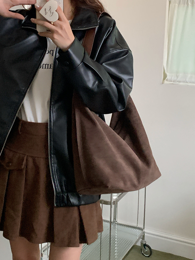 Borsa a Tracolla in Pelle Scam - Bucket Bag Suede recensione e prezzo
