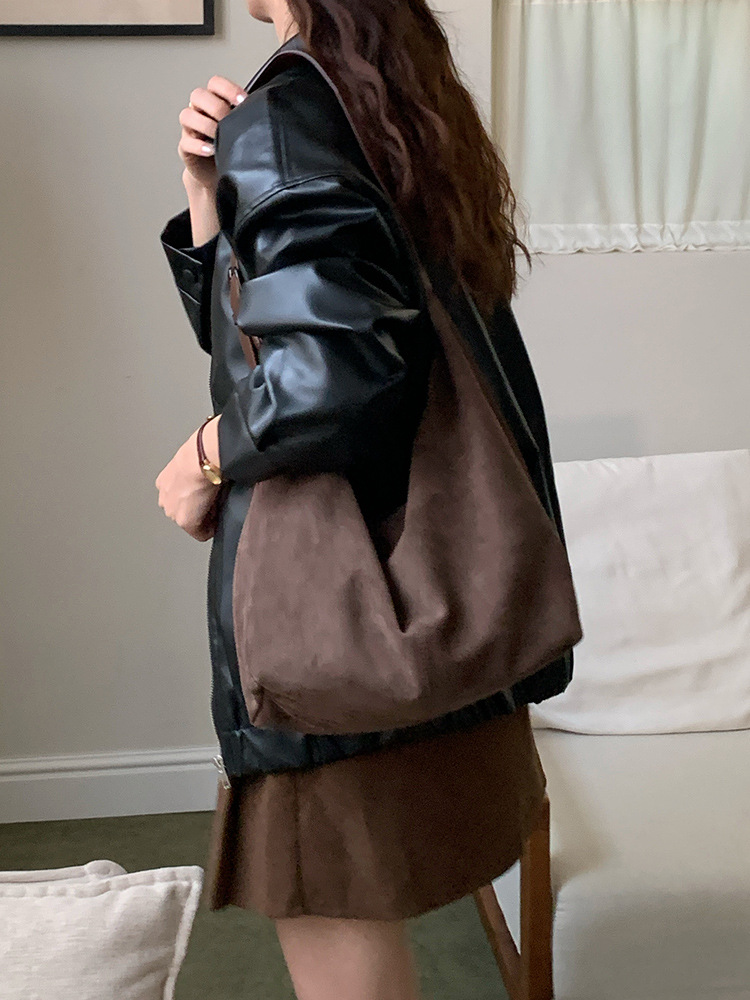 Borsa a Tracolla in Pelle Scam - Bucket Bag Suede recensione e prezzo